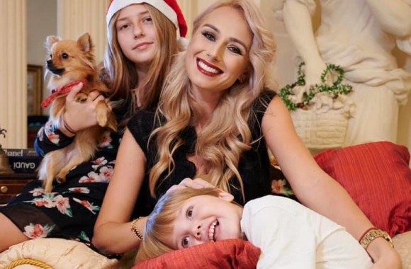 Violeta Repčenkaitė su vaikais / Alisos Henderson nuotr.