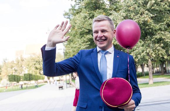 Mokslo metų pradžios eisena Gedimino prospekte