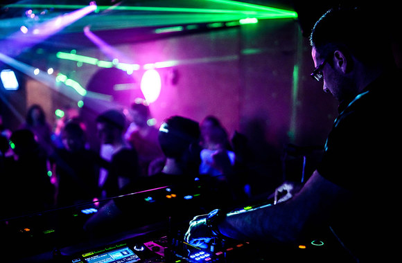 Vakarėlio „Soho“ klube akimirka