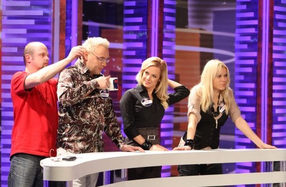 Laidos filmavimo akimirka