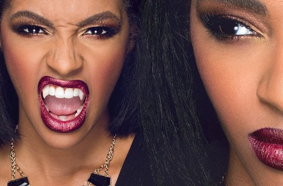 VIDEO kadras: Makiažo idėja Helovinui: Vampyrės įvaizdis