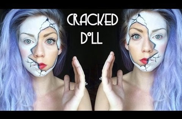 VIDEO kadras: Lėlės makiažas Helovinui