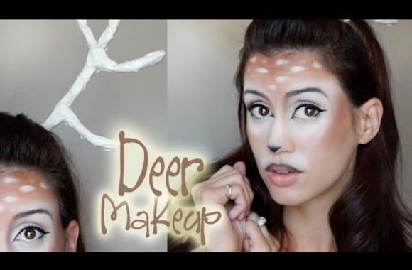 VIDEO kadras: Vaizdo pamokėlė: kaip pasidaryti elnio makiažą