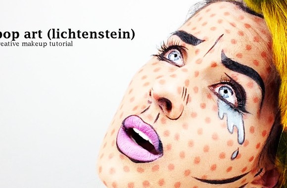 VIDEO kadras: Vaizdo pamokėlė: kaip susikurti Lichtenšteino makiažą