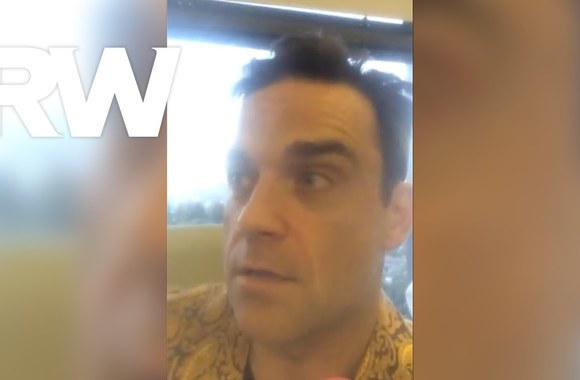 VIDEO kadras: Robbie Williamso žmonos gimdymas