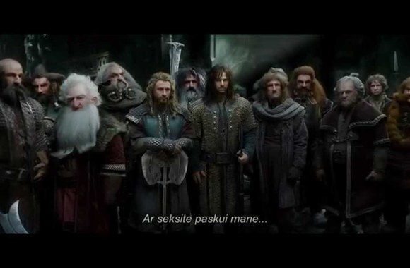 VIDEO kadras: Filmo „Hobitas: Penkių armijų mūšis“ anonsas