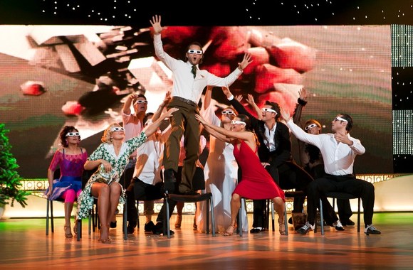 „Kviečiu šokti“ pusfinalio akimirka