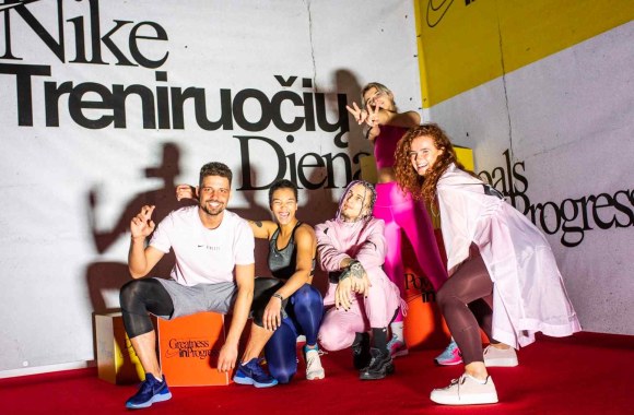 „Nike Treniruočių Dienos“ akimirkos / V. Dranginio nuotr.