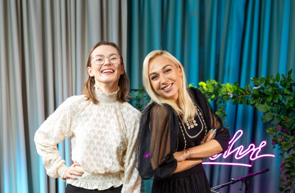 Indrė Stonkuvienė ir Beata Tiškevič / Martyno Rudzinsko nuotr. 