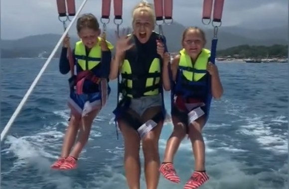 Indrė Stonkuvienė Turkijoje / Asmeninio albumo nuotr.