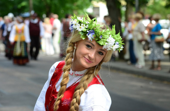 Žurnalistė Ugnė Galadauskaitė (2014 m. liepos 6 d.)