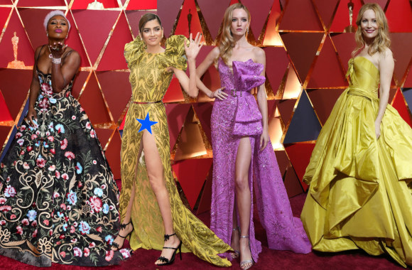 Garsenybėms „Oskaruose“ sužibėti trukdė ir netinkami siluetai, ir namie paliktos kelnaitės