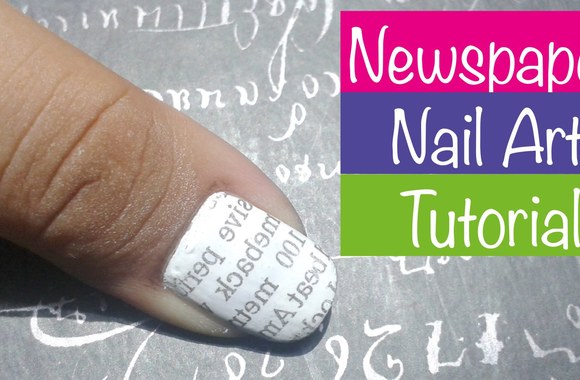 VIDEO kadras: Laikraštinis manikiūras