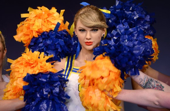 Vaškinė Taylor Swift figūra