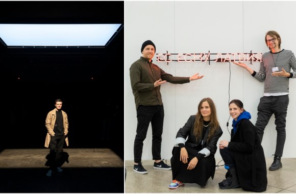 Jurgis Paškevičius ir latvių galerija PILOT / Mariaus Žičiaus nuotr.