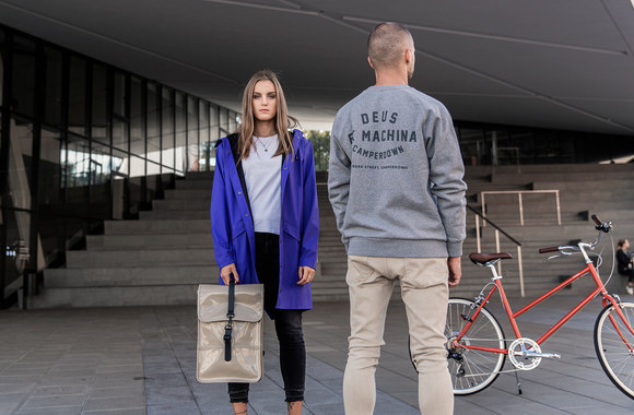 „The Gentle Ride #SUPERSHOP“ rudens sezono linija „Miestas. Stilius. Judėjimas“/Tautvydo Stuko nuotr. 