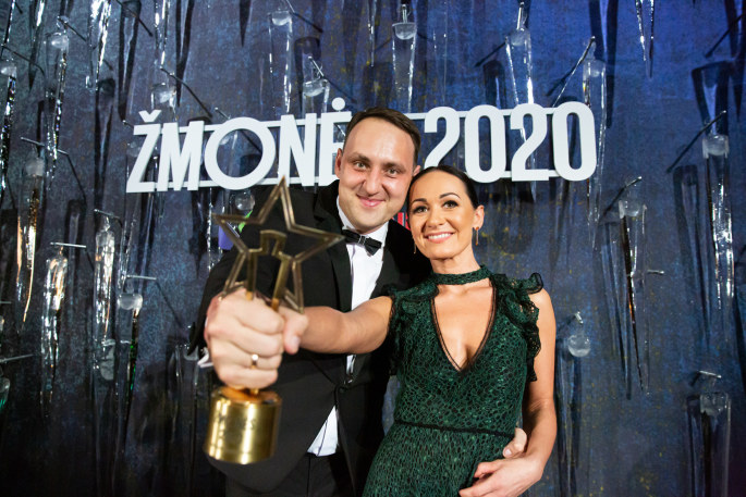 Nerijus Cesiulis su žmona Aurelija / Gretos Skaraitienės / „ŽMONĖS Foto“ nuotrauka