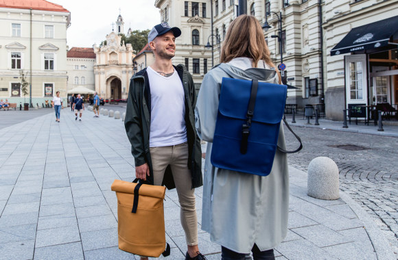 „The Gentle Ride #SUPERSHOP“ rudens sezono linija „Miestas. Stilius. Judėjimas“/Tautvydo Stuko nuotr. 