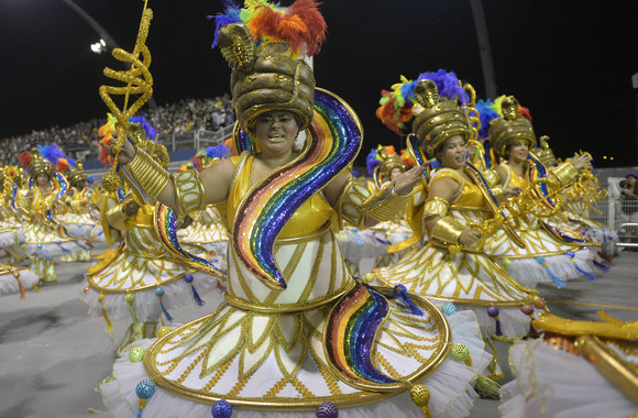 Rio de Žaneiro karnavalo akimirkos