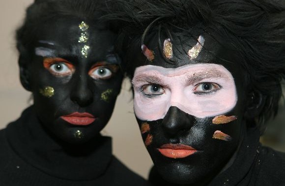 Muzikinio šou „Chorų karai“ laidos, kurios tema – pasaulio šalys, akimirka.