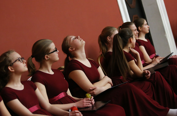 Apdovanojimų akimirka