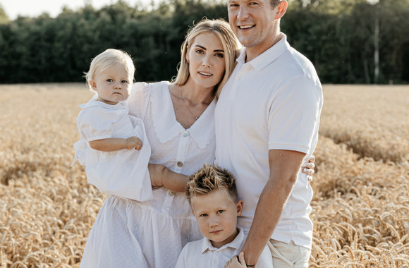 Brigitos Petrulės šeima / Asmeninio albumo nuotr.