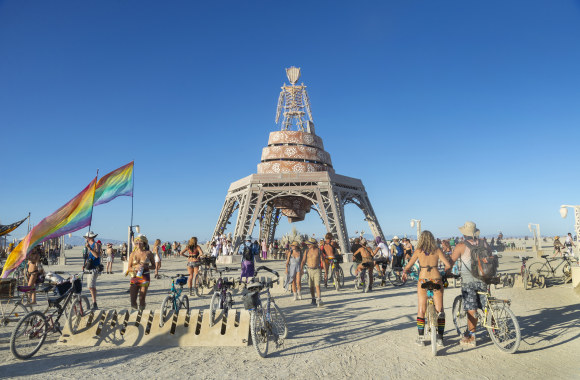 Festivalis „Burning Man“/Romualdo Požerskio nuotr.