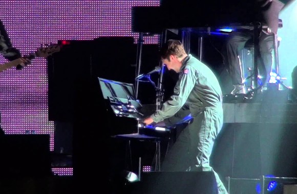 VIDEO kadras: Jameso Blunto pasirodymas Vilniuje 