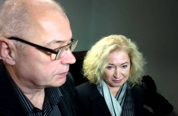 VIDEO kadras: Žuvusiojo Šarūno Surblio tėvų komentaras