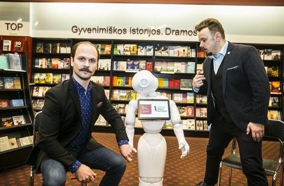 Audrius Bružas ir Kirilas Glušajevas