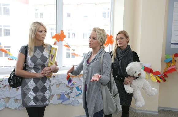 Iš kairės: N.Zvonkė, Atlanta ir I.Martinkėnaitė