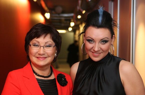 Laidos filmavimo akimirka