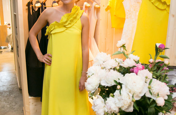 Sandros Šernės ir Ievos Grybauskienės drabužių kolekcija ir vakaro svečiai