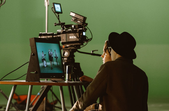 Monikos Linkytės naujo vaizdo klipo filmavimo akimirka