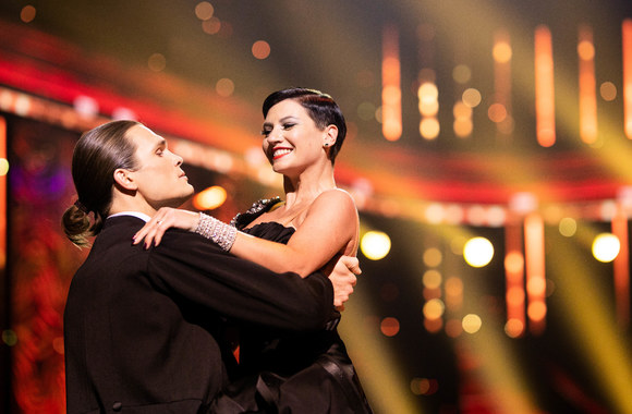 Jomantė Šležaitė-Paukštė ir Rafal Narkevič / Edvardo Blaževič | LRT nuotr.