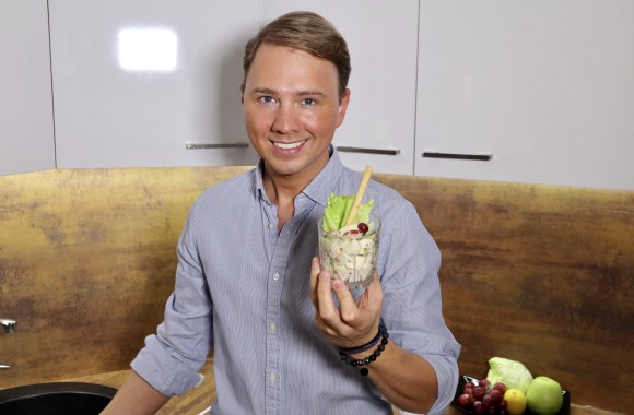 Manto Wizard paruoštos Valdorfo salotos / Asmeninio albumo nuotr.