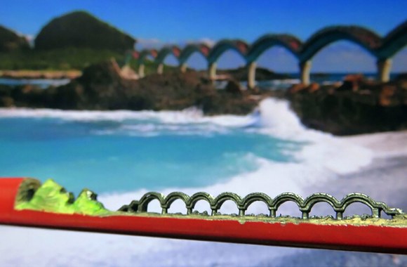 Įspūdingi Chieno Chu Lee drožiniai iš pieštuko grafito