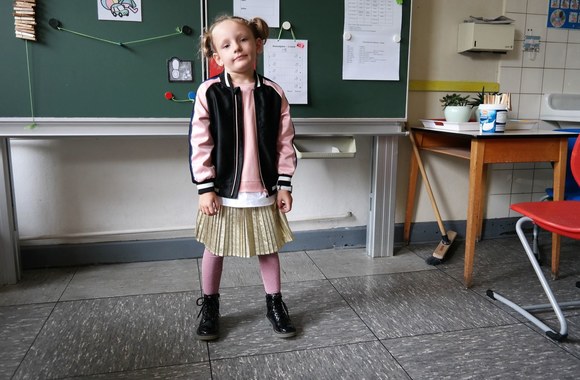 Jurga Klimaitė-Riebling su vyru Dirku Rieblingu ir dukromis Nikita bei Aurelie