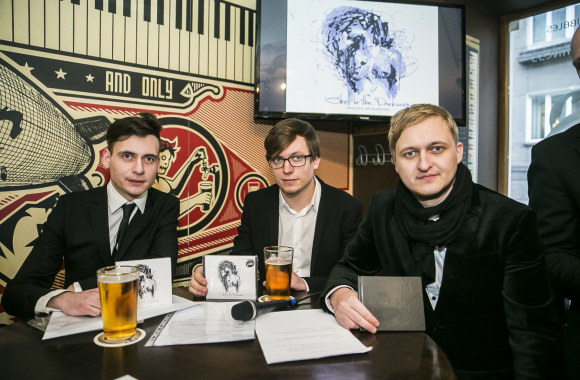 Albumo „She Is The Darkness“ pristatymo akimirka