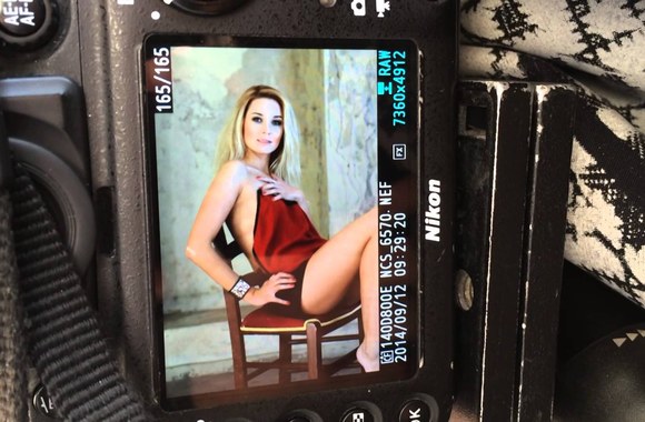 VIDEO kadras: Žurnalo „Žmonės“ viršelio fotosesija su Juste Zinkevičiūtė