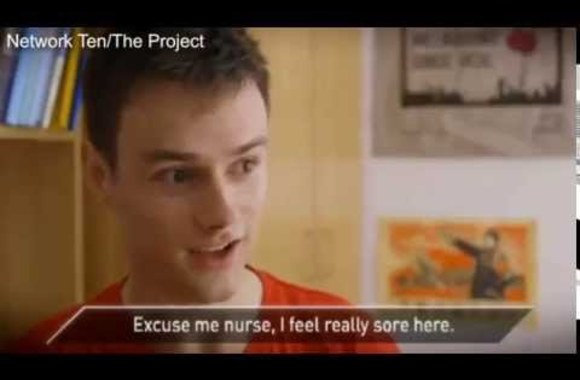 VIDEO kadras: Reportažas apie Beną McMahoną, kuris iš komos atsibudo mokėdamas mandarinų kalbą