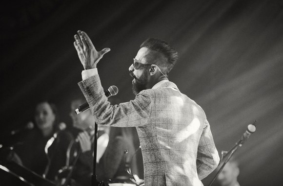 Lino Adomaičio koncerto akimirka