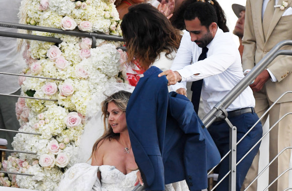 Modelio Heidi Klum ir Tomo Kaulitzo vestuvės Italijoje/Vida Press nuotr.