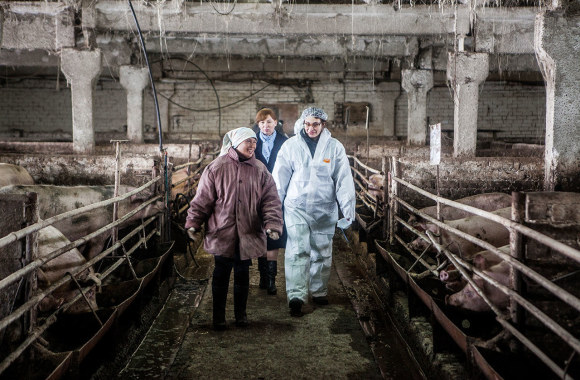 Filmo „Stebuklas“ filmavimo akimirkos