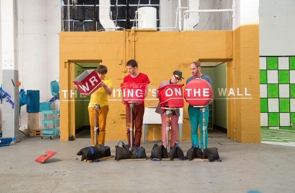 VIDEO kadras: OK Go - The Writing\'s On the Wall - Official Video