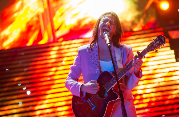 Rokas Petrauskas „Muzikinėje kaukėje“ / Dovydo Beržinio nuotr.