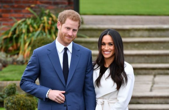 Princas Harry su sužadėtine Meghan Markle