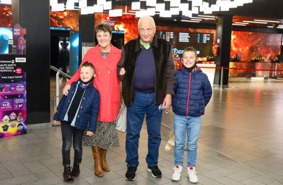 Filmo „Krepšinio evangelija pagal Šarą“ pristatymas / Teodoro Biliūno / „ŽMONĖS Foto“ nuotr.