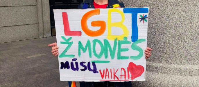 LGBT plakatas