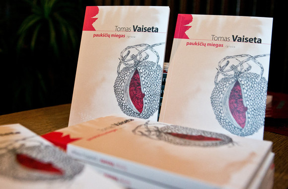 Knygos pristatymo akimirka